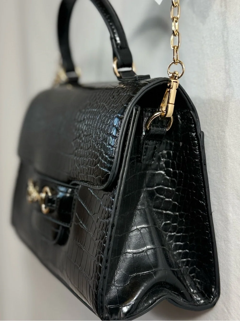 Anne Klein Convertible Horsebit Top-Handle Satchel